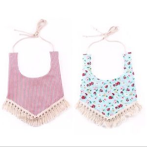 Boho Lace Baby Girl Bibs Set🌸🌼🌸